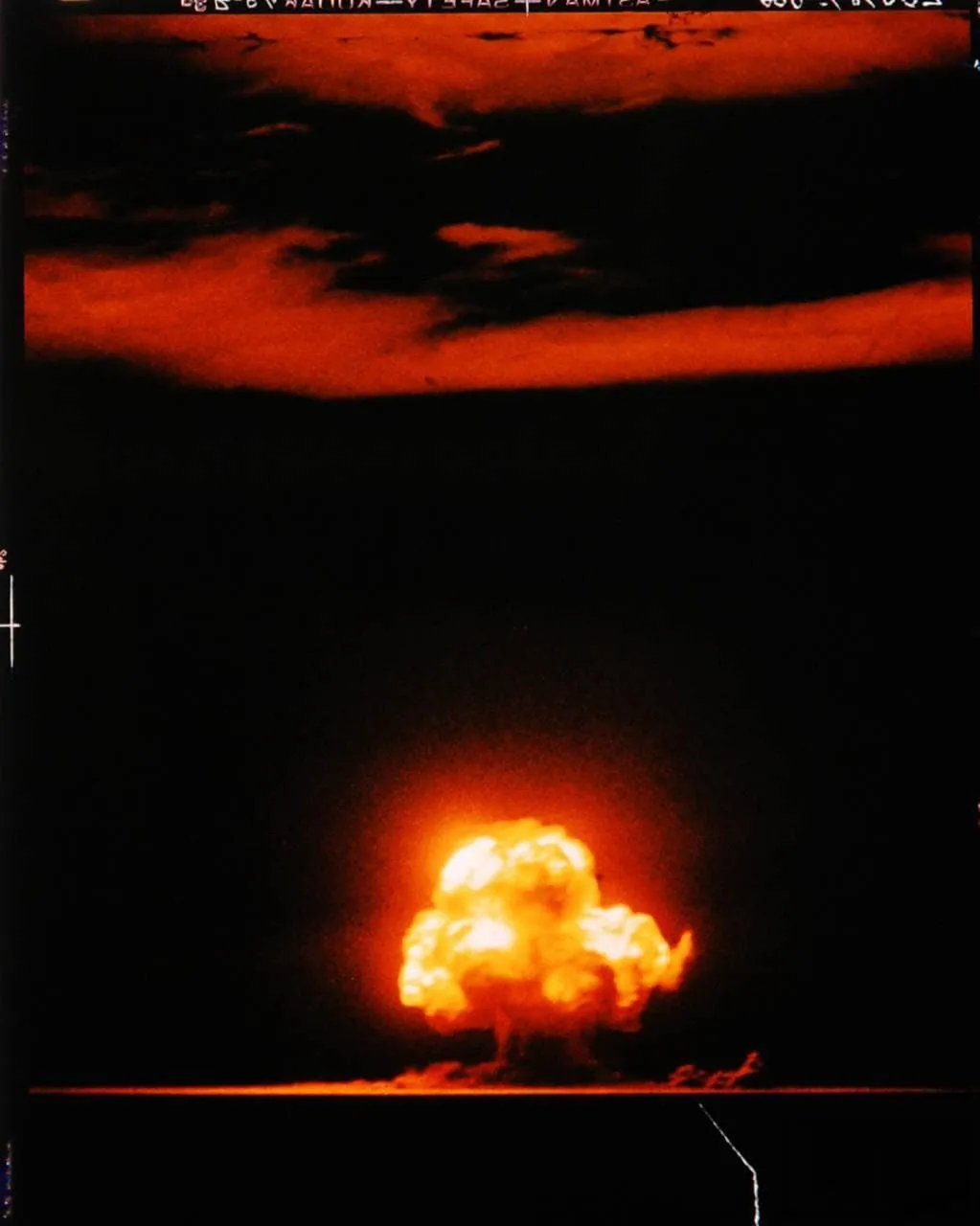 Trinity by Jack Aeby, July 16, 01945. “It was there so I shot it.”